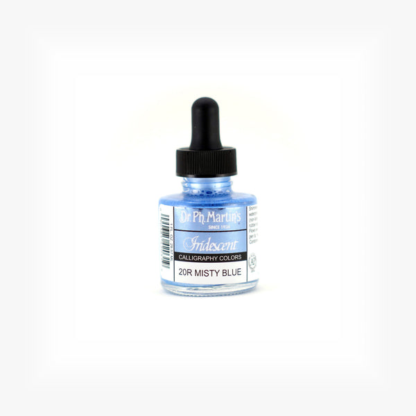 Iridescent Calligraphy Color, 1.0 oz, Misty Blue (20R) – Dr. Ph. Martin's®  | Mfg. Salis Int'l, Inc.