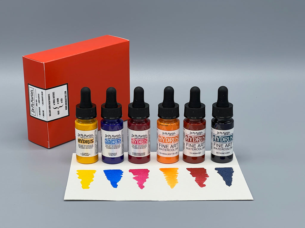 Hydrus Six Bottle SPIT WAD MOUNTAINS Collection – Dr. Ph. Martin's