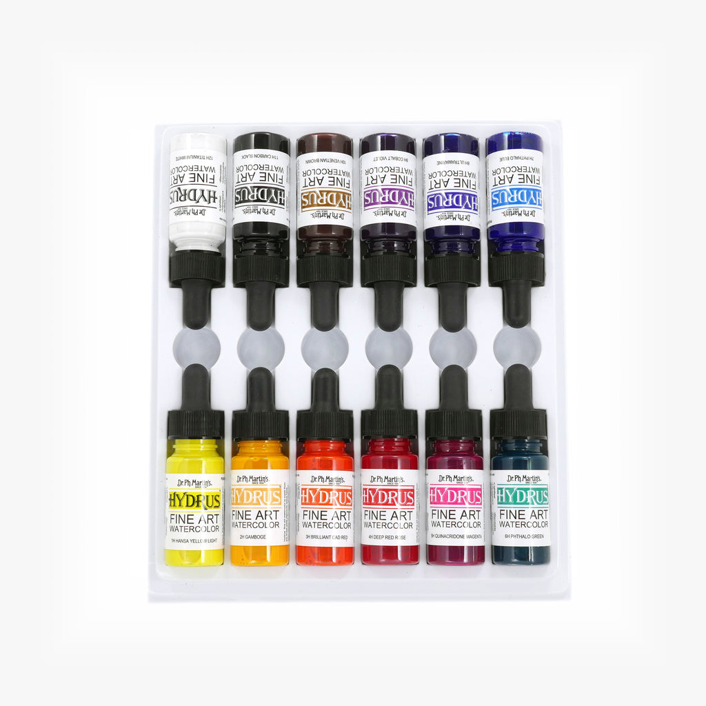Com Art Airbrush Paint Kit E Transparent Primary Colour Set