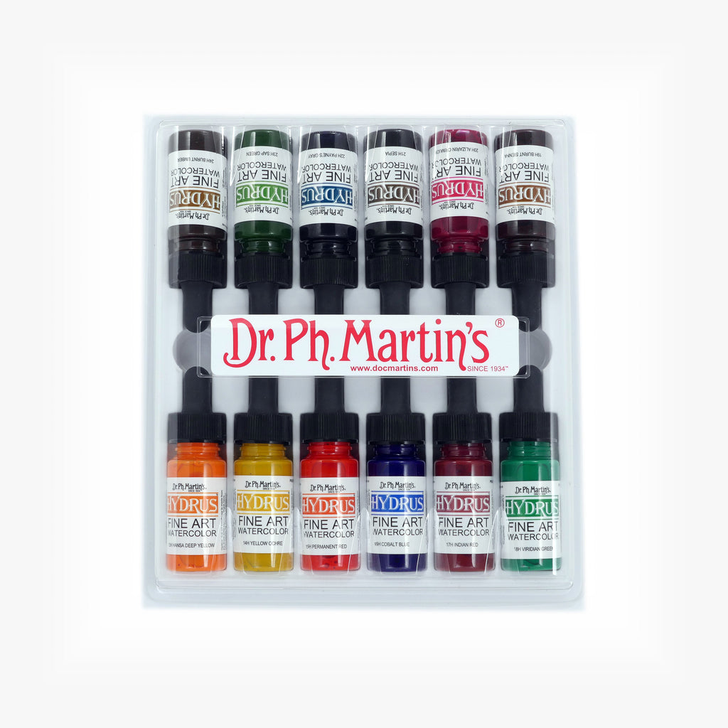 Hydrus Fine Art Watercolor, 0.5 oz, Set 2 – Dr. Ph. Martin's