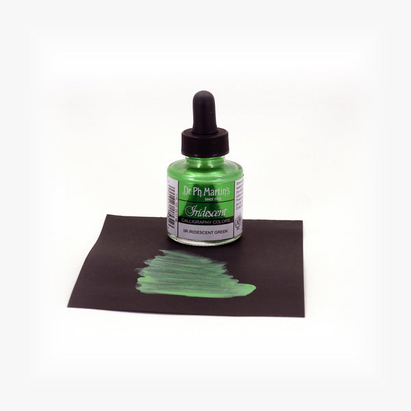 Iridescent Calligraphy Color, 1.0 oz, Iridescent Green (5R) – Dr. Ph ...