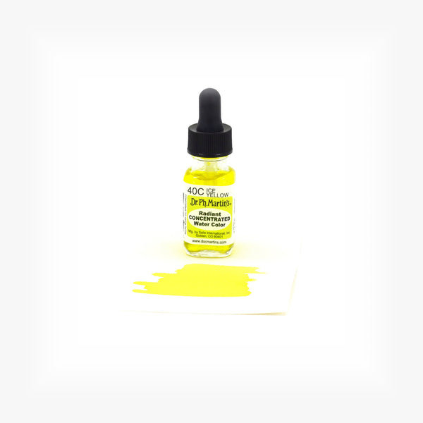 Radiant Concentrated Water Color, 0.5 oz, Ice Yellow (40C) – Dr. Ph ...