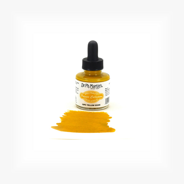 Spectralite Private Collection Liquid Acrylics, 1.0 oz, Yellow Oxide ...